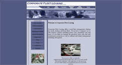 Desktop Screenshot of corporatefleetleasing.com